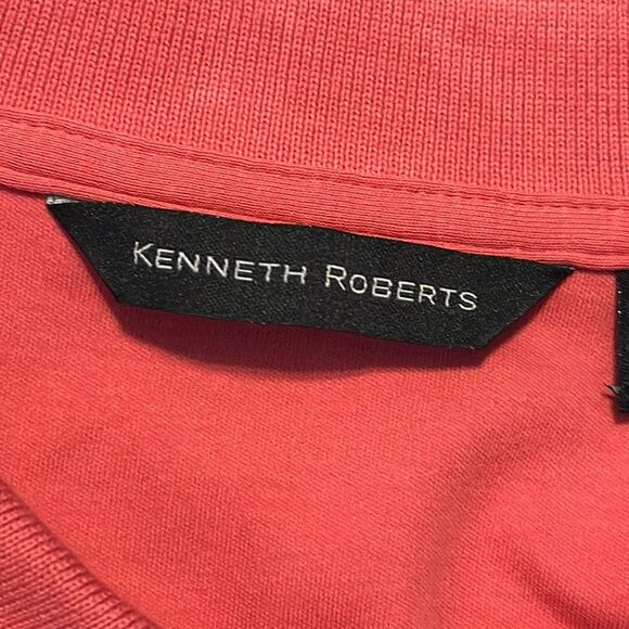 KENNETH‎ ROBERTS men’s polo shirt- size M - Picture 5 of 8